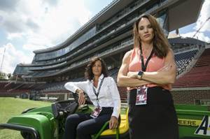 Sport Administration Women on Football Field