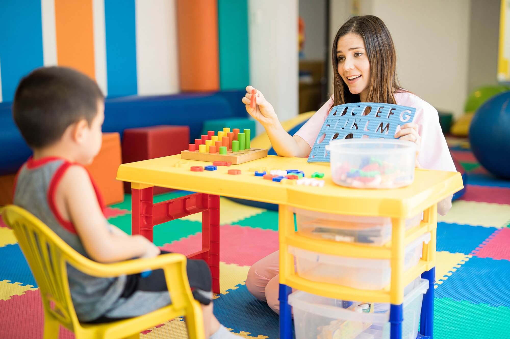 Behavioral Analysis teaching children
