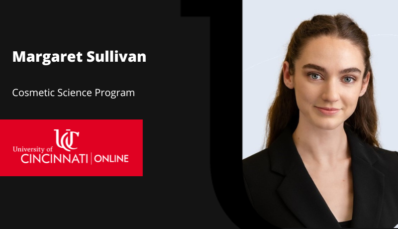 Cosmetic Science Student, Margaret Sullivan