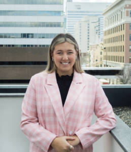 MS Marketing student, Morgan Blaylock's headshot.