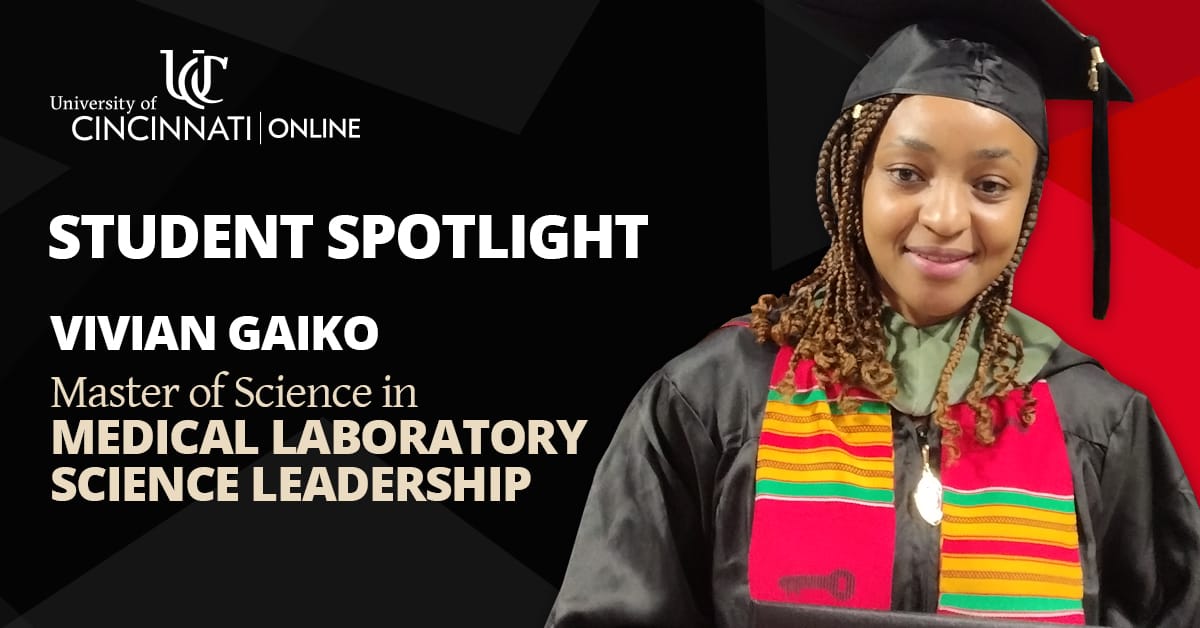 University of Cincinnati Online Student Spotlight Vivian Gaiko